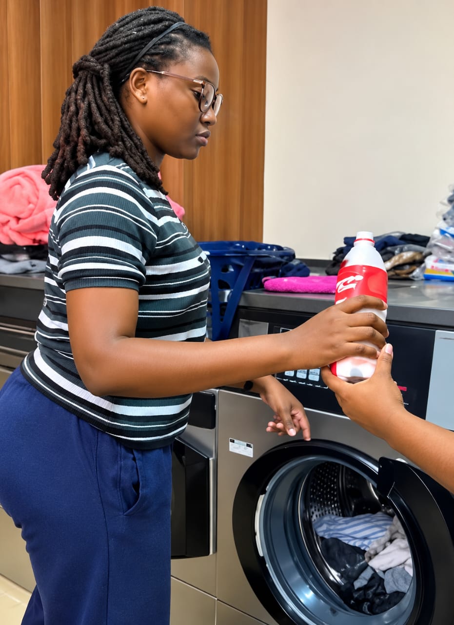 Self-service laundry at JOKBIS Laundromat